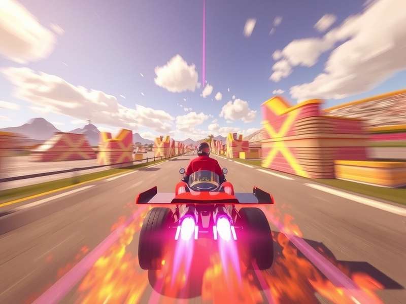 Scorching Sprint Ace Gameplay Screenshot